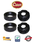Crown Front Upper & Lower Spring Isolator Kit For 1999-2004 Jeep Grand Cherokee New. Price: $61.11.