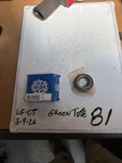 (1) Wjb Bearing WTA4 Genuine Product, Vintage Nos New. Price: $7.20.