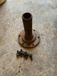 International Harvester T36 Manual Transmission Front Bearing Retainer Nose Cone Used. Price: $45.00.