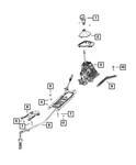 Genuine Mopar Gearshift Bracket 68429337AA New. Price: $11.38.