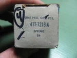 Nos Ford 41T-7219-A T18 Transmission Reverse Spring Used. Price: $9.99.