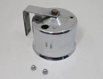 Vintage Rotunda Chrome Tachometer Cup Housing & Bracket Ford Thunderbolt Used. Price: $395.00.