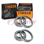 2 Pc Timken Rear Outer Wheel Bearing And Race Sets For 1965 American Motors Kd New. Price: $38.25.