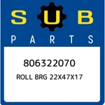 Subaru Roll Brg 22X47X17 806322070, New Genuine Oem Part. Price: $94.12.