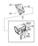 Genuine Mopar Transmission Case 52108099AB New. Price: $740.95.