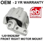 Febi Engine Motor Mount Oem Name Rein, Fits Vw Beetle Golf Jetta "oe" New. Price: $69.69.