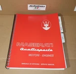 Maserati Biturbo Ghibli Ii Qp Iv Factory Shop Manual V6 Service Book AM573 574 New. Price: $89.00.