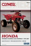 Honda Fourtrax Sportrax Manual 99 01 02 03 04 05 06 07 New. Price: $46.90.