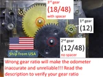 Mercedes Benz Odometer Speedometer 107 124 126 460 461 Repair Gears RATIO18/48 New. Price: $19.95.