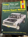 Carquest 30040 For Dodge Truck Repair Manual Used. Price: $15.00.
