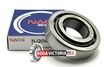 Nachi Japan NJ206 C3 Cylindrical Roller Bearing 30X62X16 Mm New. Price: $66.02.