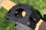 Toyota Land Cruiser FJ40 3 Speed Transmission Bell Housing 60011, 1F Engine Used. Price: $175.00.