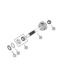 Genuine Mopar Input Shim Package 68292428AA New. Price: $68.79.