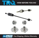 Trq Front Cv Axle Shaft Assembly Wheel Hub Bearing Kit Set 4PC For 06-11 Civic New. Price: $264.95.