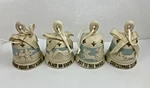 Russ Berrie Bells 4X 15110 Joy World Peace Earth Silent Night Christmas Love Used. Price: $39.95.