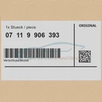 Genuine Bmw 07119906393 - Locking Cover D=12MM Series 5 Z1 Z3 Neu. Price: $25.48.