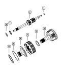 Genuine Mopar Needle Roller Thrust Bearing 68283136AA New. Price: $8.52.
