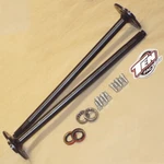 Axle Kit Hd- Shafts Bearings Seals & Studs- 31 Spl Fits Ford 8.8 5 Lug New. Price: $366.99.