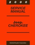 2000 Jeep Cherokee Factory Shop Service Manual New. Price: $111.50.