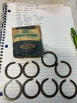 Nos 1964-1972 Ford Truck New Process Speed Snap Rings C4TZ-7B331-A Usa Made. Price: $29.99.