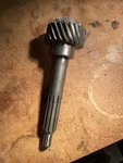 TKO/TR3550 Input Shaft Tremec Borg Warner Ford Mustang Corvette Used. Price: $189.99.