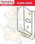 Genuine Toyota Lexus 53269-35040 Left Side Panel Reinforced Plate New. Price: $45.88.