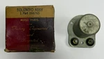 New Old Stock Kickdown Vacuum Cylinder Solenoid For 1941-2 Models Mopar #866765. Price: $85.00.