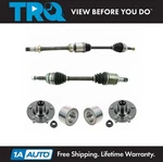 Trq Complete Front Cv Axle Shaft Hub Bearing Kit 6PC Set For Toyota Camry 2.5L New. Price: $294.95.