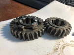 Moto Guzzi Complete 5TH Set 14215213 Z=21ND14212013 Gear. Z=28 Used. Price: $30.00.
