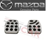 New Mazda Genuine Aluminum Clutch Brake Pedal Pads F161-43-028 / F157-43-028. Price: $122.84.