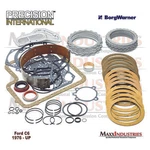 1976-UP C6 Transmission Deluxe Master Rebuild Kit With Steels Borgwarner Clutch New. Price: $138.44.