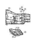 Genuine Mopar Transmission Case 5114351AA New. Price: $96.80.