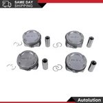 4X Pistons & Rings Set Cr 10.2 For Bmw 330I 430I F30 F32 F56 G20 G30 B46 New. Price: $107.87.