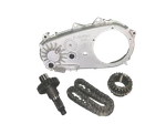 NP231 Jeep Transfer Case Stock Sprockets Chain, Cover Used. Price: $109.00.