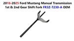 2016-2025 Ford Mustang Manual Transmission 1ST & 2ND Gear Shift Fork FR3Z-7230-A New. Price: $115.00.
