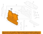 Ford Oem 19-23 Edge Radiator Support Air Deflector-housing KT4Z8B455A New. Price: $239.65.