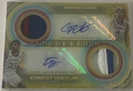 Gradey Dick Ernest Udeh 2022 Bowman Inception Dual Patch Auto Gold Sp 4/50 Ungraded. Price: $24.99.