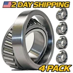 (4 Pack) Bearing Race, Cup & Cone Replaces M12649 M12610 12649, Upgrade New. Price: $19.99.