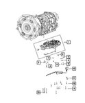 Genuine Mopar Hex Head Bolt And Washer 68244666AA New. Price: $8.70.