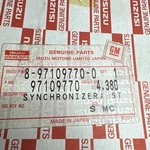 Gm 97109770 Synchronizer, 5TH Gear Buick, Olds, Chevy, Pontiac (see Pics) Nos New. Price: $95.00.