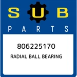 Subaru Radial Ball Bearing 806225170, New Genuine Oem Part. Price: $38.99.