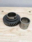 57-66 Borg Warner T10H-12 36 Tooth 1ST Gear C2AZ-7100C & Bushing Used Good. Price: $135.00.