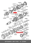 Genuine Oe Ring Set Synchronizer MR111956 For Mitsubishi MR11-1956 Neu. Price: $63.14.