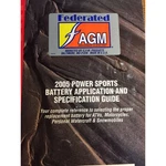 Vintage Agm Federated Battery Application Guide 2005 Manual Book Catalog Used. Price: $16.58.