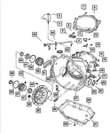 Genuine Mopar Trans-axle Rear Cover 04659477 New. Price: $15.71.