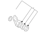 Genuine Mitsubishi Cv Axle Shaft Carrier Bearing MR553192 New. Price: $179.99.