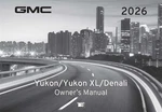 2026 Gmc Yukon, Denali Owner's Manual New. Price: $55.00.
