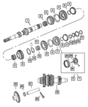 Genuine Mopar Fifth Gear 4761141 New. Price: $48.63.