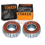 2 Pc Timken Transmission Input Shaft Bearings For 1965-1968 Mercury Commuter Tx New. Price: $174.21.