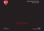 Ducati Parts Manual Book Chassis & Engine 2016 Hypermotard Hyperstrada 939 Usa New. Price: $19.50.